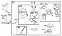 Part Location Diagram of 691090 Briggs and Stratton Screw